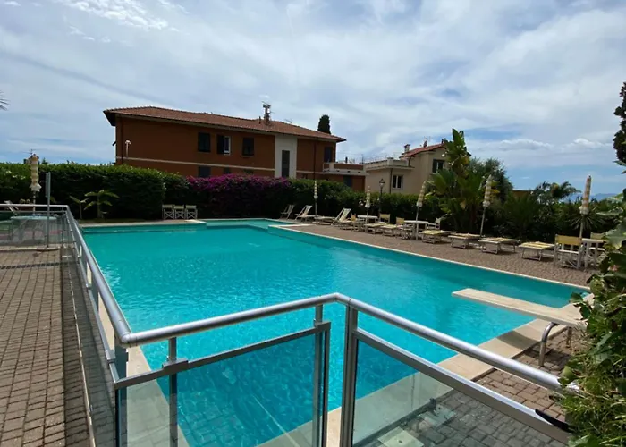 Apartmán Magico Relax Bordighera-open Space Con Piscina, Parcheggio Privato Gratuito E Vista Mare *
