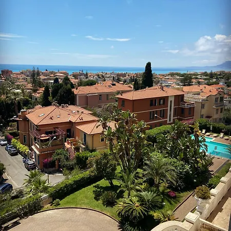 Magico Relax Bordighera-open Space Con Piscina E Vista Mare Daire